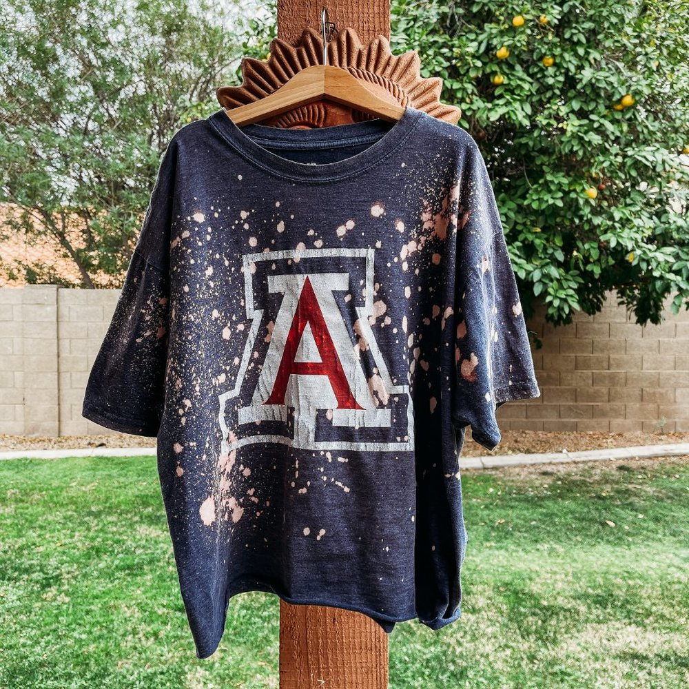 J America Vintageu Of A Acid-Washed Crop-Top Sz L